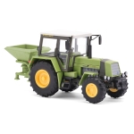 Busch 50424 - H0 - Traktor Fortschritt ZT323 Düngemittelstreuer - hellgrün